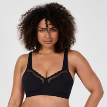 Charger l'image dans la galerie, Soutien Gorge Dos Large BESTFORM Sans armatures Noir