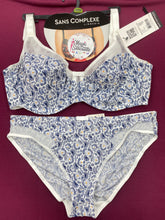 Charger l'image dans la galerie, Ensemble Emboitant Sans Eponge SANS COMPLEXE Blanc a fleurs