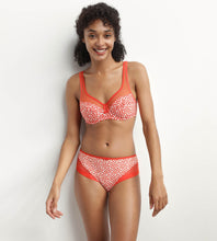 Charger l'image dans la galerie, Ensemble Emboitant DIM GENEROUS Orange a motifs