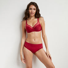 Charger l'image dans la galerie, Ensemble Emboitant DIM Generous Rouge Bordeaux