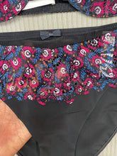 Charger l'image dans la galerie, Ensemble Emboitant VARIANCE Noir Dentelle Tulle