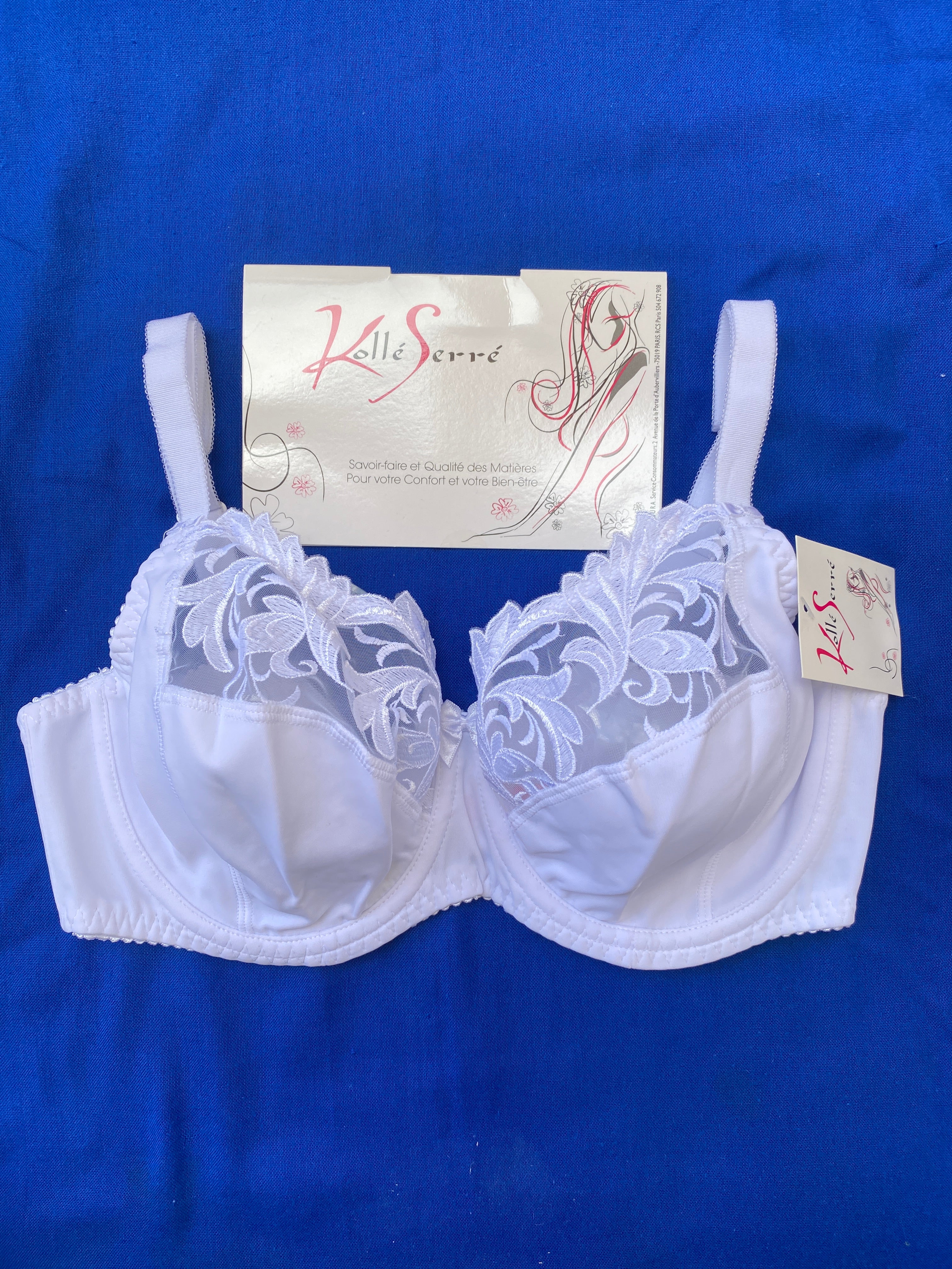 Soutien-gorge Kollé Sérre Taille 85B Modèle Beautiful - Fine Mousse, Couleur Violet, Neuf étiqueté