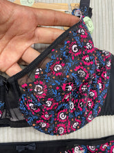 Charger l'image dans la galerie, Ensemble Emboitant VARIANCE Noir Dentelle Tulle