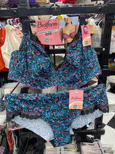 Charger l'image dans la galerie, Ensemble BESTFORM PALMA Bleu a fleurs