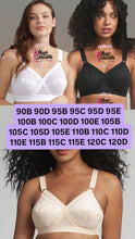 Charger l'image dans la galerie, Soutien-gorge sans armatures Playtex Cœur croisé Blanc Noir Beige