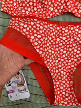Charger l'image dans la galerie, Ensemble Emboitant DIM GENEROUS Orange a motifs