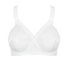 Charger l'image dans la galerie, Soutien-gorge sans armatures Playtex Cœur croisé Blanc Noir Beige