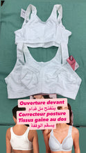Charger l'image dans la galerie, Soutien Gorge Correcteur Posture BESTFORM Ouverture devant Blanc

