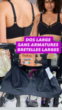 Charger l'image dans la galerie, Soutien Gorge Dos Large BESTFORM Sans armatures Noir
