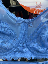 Charger l'image dans la galerie, Ensemble Emboitant DIM Generous Dentelle Bleu
