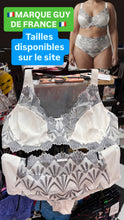 Charger l'image dans la galerie, Ensemble GUY DE FRANCE Blanc orne Gris
