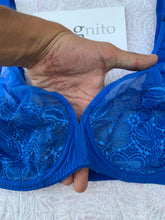 Charger l&#39;image dans la galerie, Ensemble Dentelle Tulle INCOGNITO Bleu
