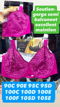Charger l'image dans la galerie, Soutien Gorge Semi balconnet CORELE Dentelle Rose
