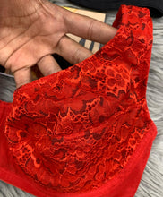 Charger l&#39;image dans la galerie, Soutien Gorge Dentelle CORELE Rouge
