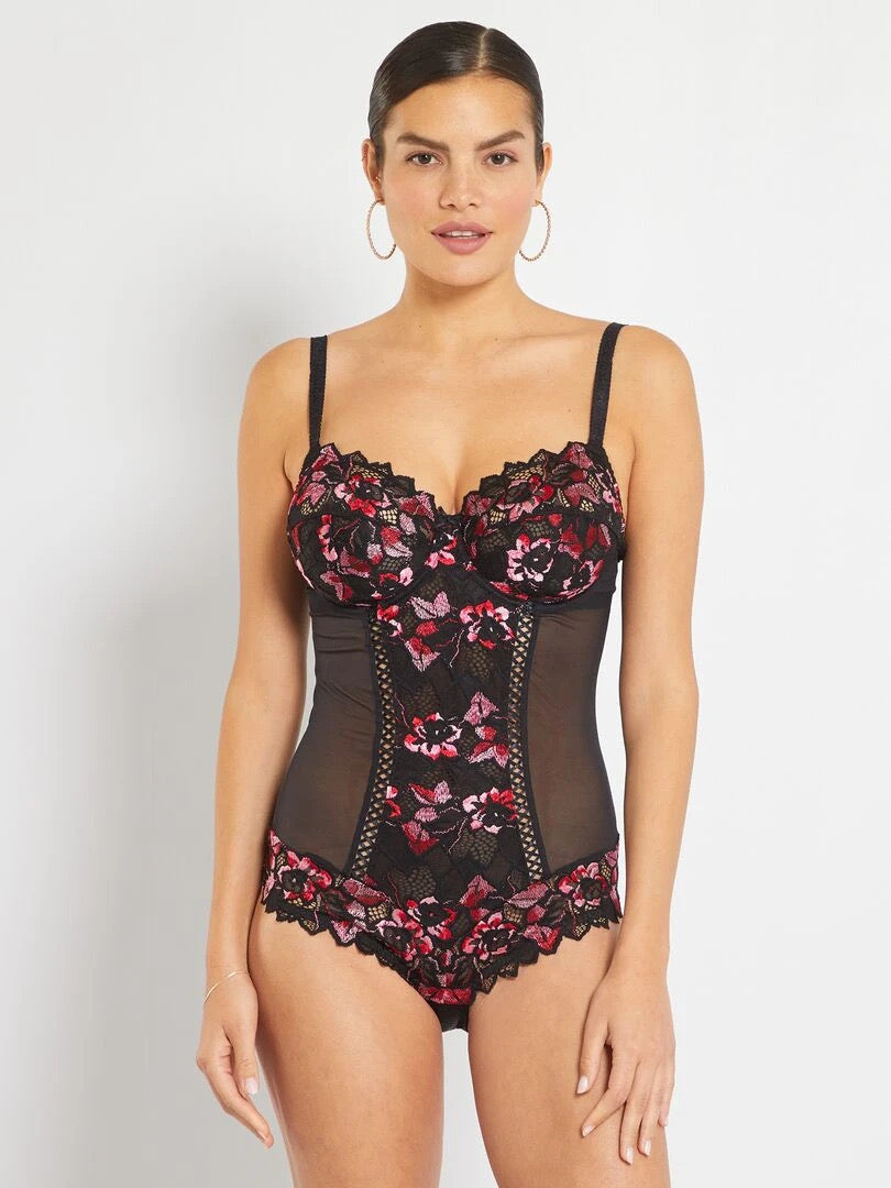Body Chic SANS COMPLEXE Dentelle Noir