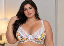 Charger l'image dans la galerie, Ensemble GUY DE FRANCE Blanc a fleurs
