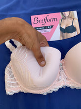 Charger l&#39;image dans la galerie, Soutien gorge Coque Fine BESTFORM Rose poudre
