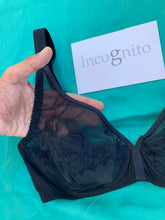 Charger l&#39;image dans la galerie, Soutien Gorge Emboitant INCOGNITO Noir
