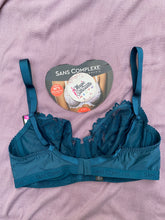 Charger l&#39;image dans la galerie, Soutien Gorge Semi Balconnet SANS COMPLEXE Bleu Vert
