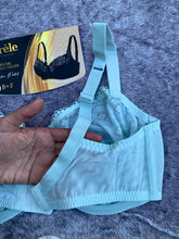 Charger l'image dans la galerie, Soutien Gorge Balconnet CORELE Dentelle Bleu Vert
