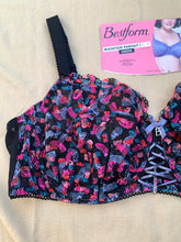 Charger l&#39;image dans la galerie, Soutien Gorge Emboîtant Dentelle BESTFORM Noir a motifs

