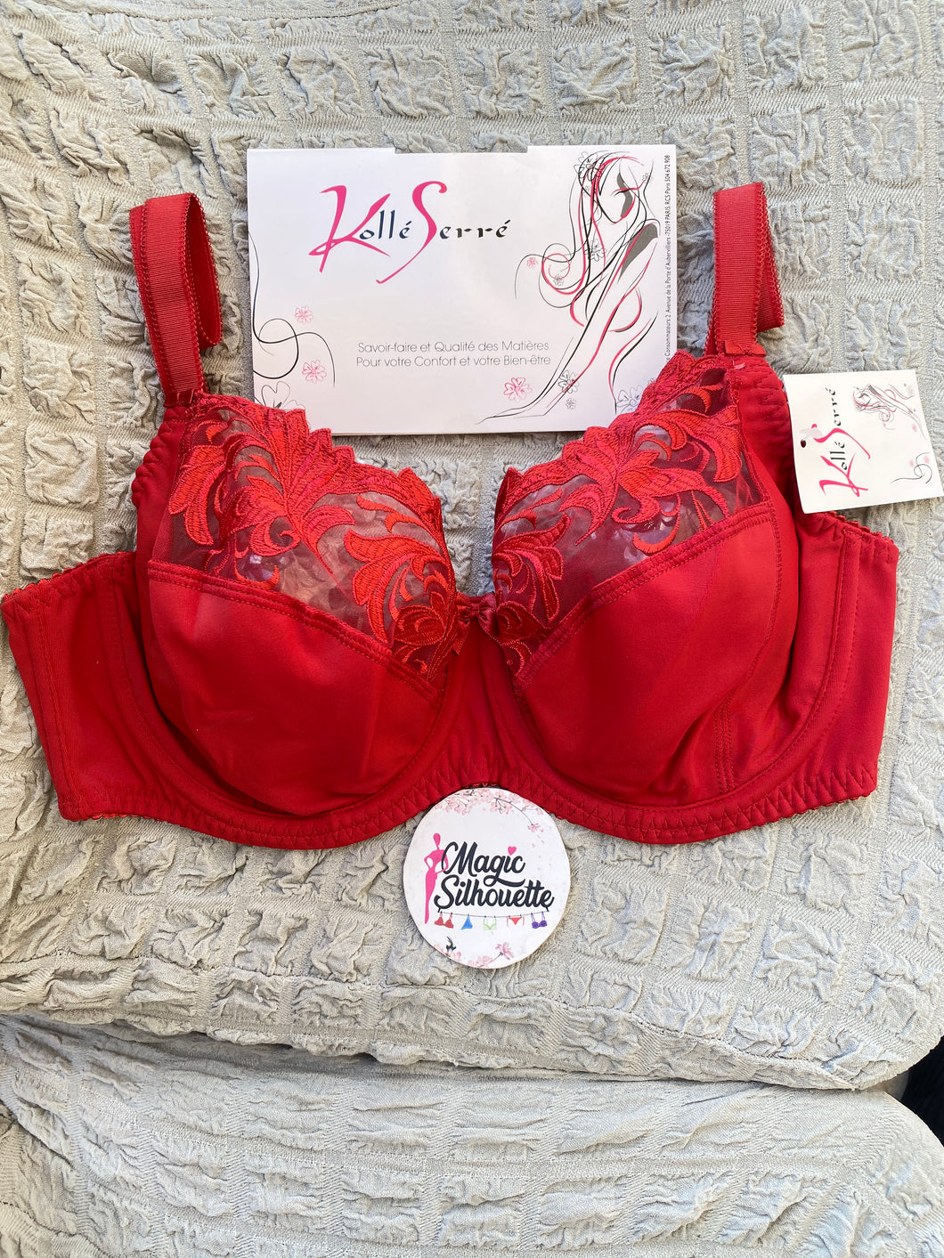 Soutien Gorge emboîtant KOLLE SERRE Rouge