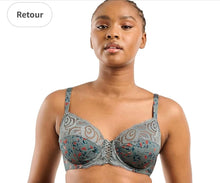 Charger l&#39;image dans la galerie, Soutien Gorge Emboitant SANS COMPLEXE fleuri
