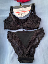 Charger l&#39;image dans la galerie, Ensemble Emboitant SANS COMPLEXE Dentelle noir
