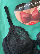 Charger l&#39;image dans la galerie, Soutien Gorge Dentelle SANS COMPLEXE Noir sans eponge

