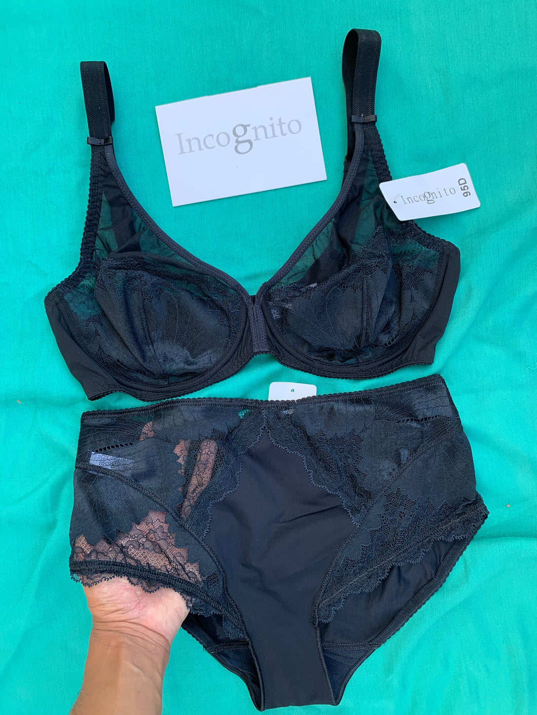 Ensemble Dentelle INCOGNITO Noir