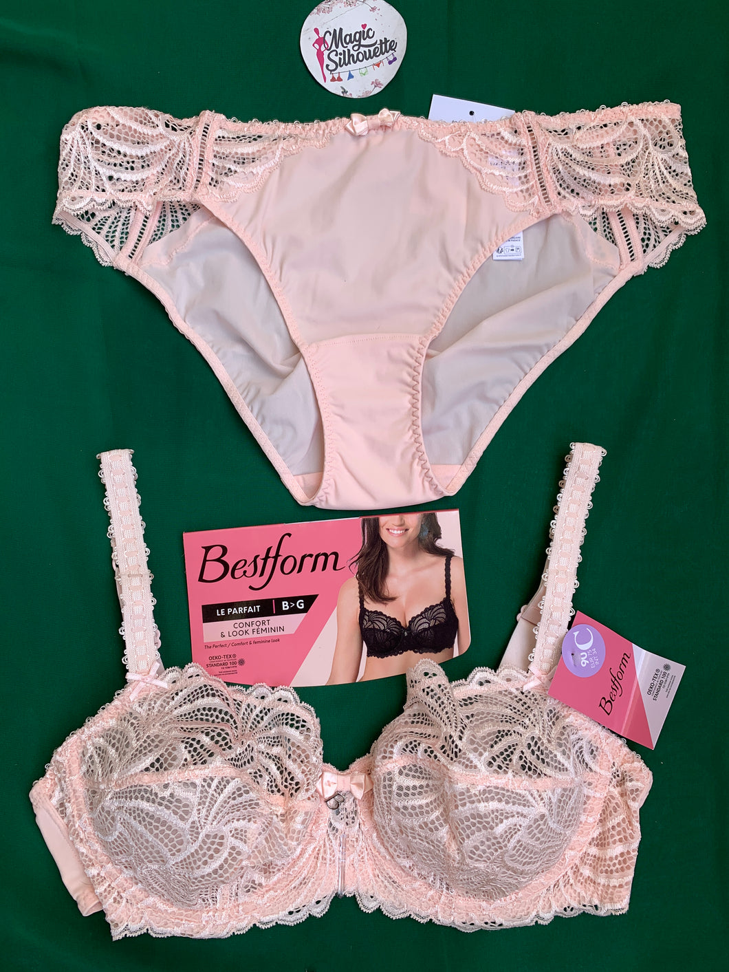 Ensemble Emboitant Bestform Rose poudre