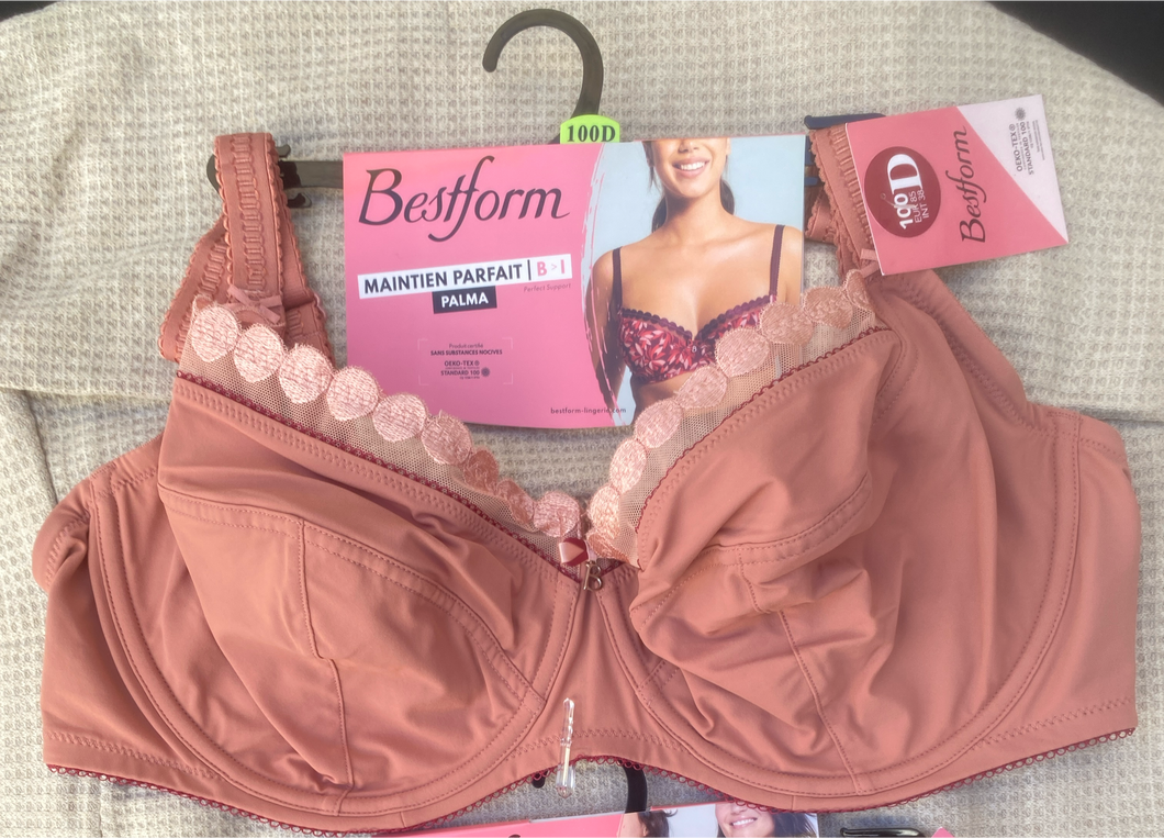 Soutien gorge Emboîtant BESTFORM Sans Eponge Rose