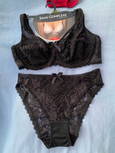 Charger l&#39;image dans la galerie, Ensemble Emboitant SANS COMPLEXE Dentelle noir
