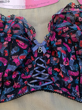 Charger l&#39;image dans la galerie, Soutien Gorge Emboîtant Dentelle BESTFORM Noir a motifs
