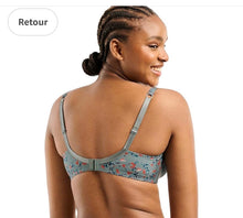 Charger l&#39;image dans la galerie, Soutien Gorge Emboitant SANS COMPLEXE fleuri
