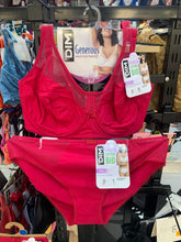 Charger l'image dans la galerie, Ensemble DIM Coton Bio 92% Rose Framboise
