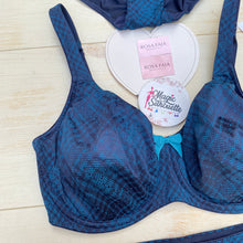 Charger l&#39;image dans la galerie, Soutien Gorge Redresseur De Poitrine ROSA FAIA Bleu imprimé
