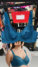 Charger l'image dans la galerie, Soutien Gorge Couvrant Dentelle GUY DE FRANCE Bleu
