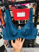 Charger l'image dans la galerie, Soutien Gorge Couvrant Dentelle GUY DE FRANCE Bleu
