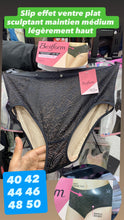 Charger l'image dans la galerie, Culotte Haute Effet Ventre Plat BESTFORM Noir
