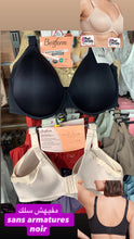 Charger l'image dans la galerie, Soutien-gorge ANTI-BOURRELETS Sans Armatures BESTFORM Noir
