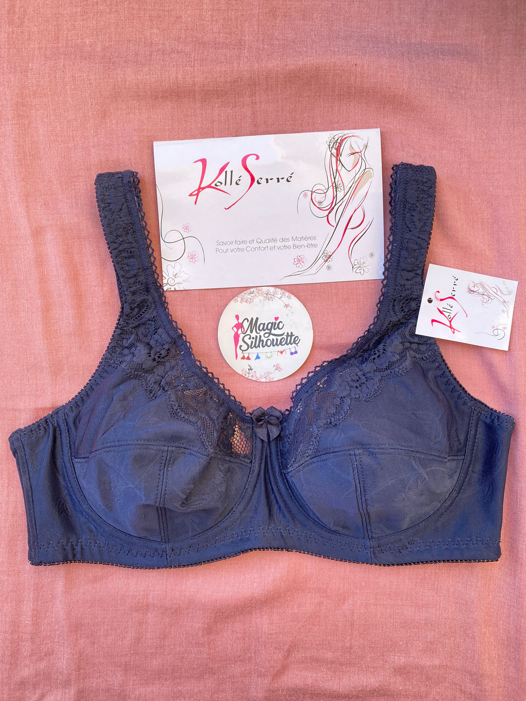 Soutien Gorge Emboitant KOLLE SERRE Bleu nuit