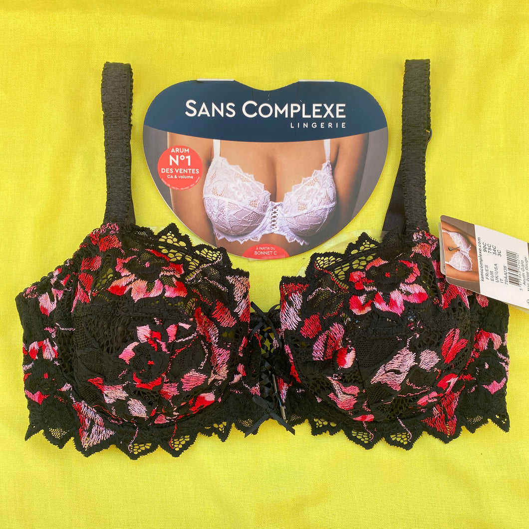 Soutien gorge Dentelle SANS COMPLEXE Noir