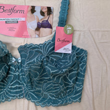 Charger l&#39;image dans la galerie, Soutien-Gorge Dentelle Emboitant BESTFORM Bleu Gris
