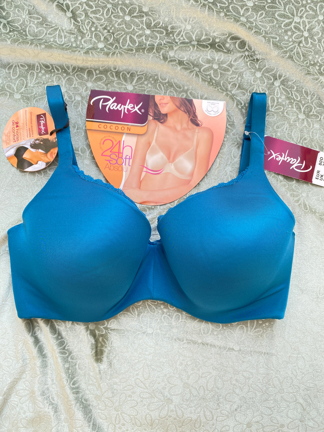 Soutien Gorge Armatures enlevables PLAYTEX Eponge legere Bleu Givre