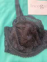 Charger l&#39;image dans la galerie, Soutien Gorge Emboitant Dentelle INCOGNITO Noir
