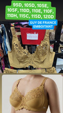Charger l'image dans la galerie, Soutien-gorge Emboitant GUY DE FRANCE Ocre
