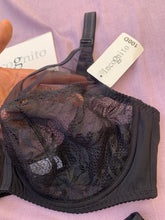 Charger l'image dans la galerie, Soutien Gorge Emboitant INCOGNITO Dentelle Tulle Noir
