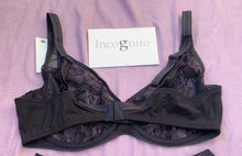 Charger l'image dans la galerie, Soutien Gorge Emboitant INCOGNITO Dentelle Tulle Noir
