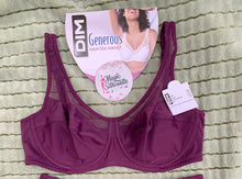 Charger l&#39;image dans la galerie, Soutien Gorge emboîtant DIM Generous Violet Prune
